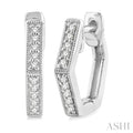 Petite Diamond Huggie Fashion Earrings