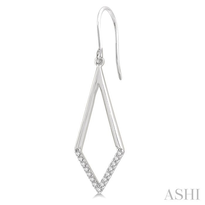 Geometric Diamond Fashion Earrings