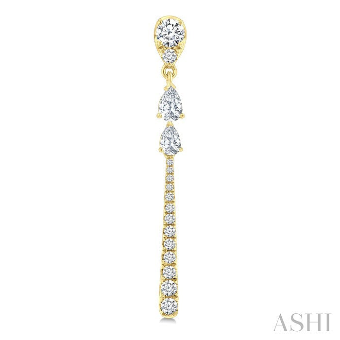 Diamond Fashion Long Earrings