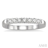 7 Stone Diamond Wedding Band