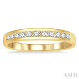 11 Stone Channel Set Diamond Wedding Band