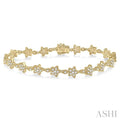 Flower Diamond Fashion Bracelet