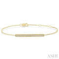 Bar Petite Diamond Fashion Chain Bracelet