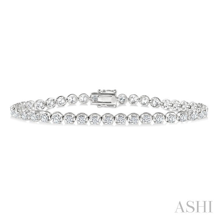 Illusion Diamond Tennis Bracelet