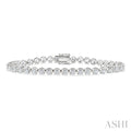 Illusion Diamond Tennis Bracelet