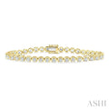 Illusion Diamond Tennis Bracelet