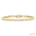 Mixed Shape Diamond Fashion Bracelet