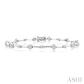 Mixed Shape Diamond Bracelet