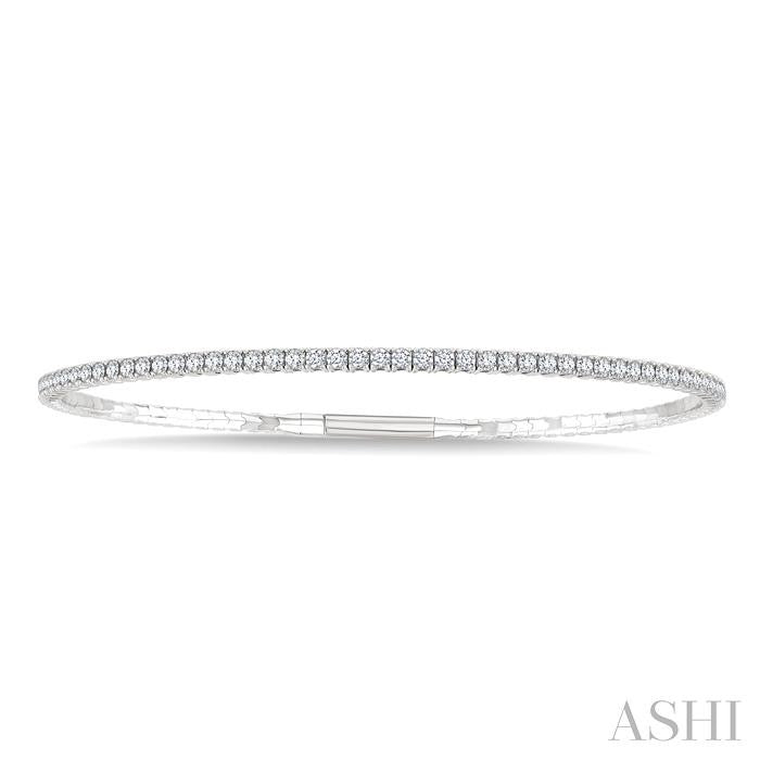 Diamond Fullway Straight Flex Bangle