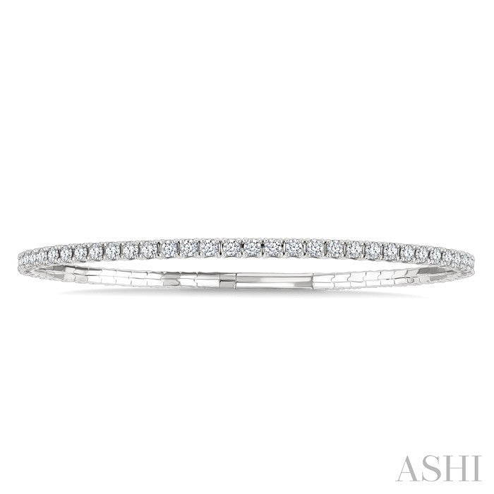 Diamond Fullway Straight Flex Bangle