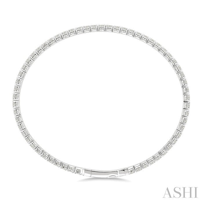 Diamond Fullway Straight Flex Bangle