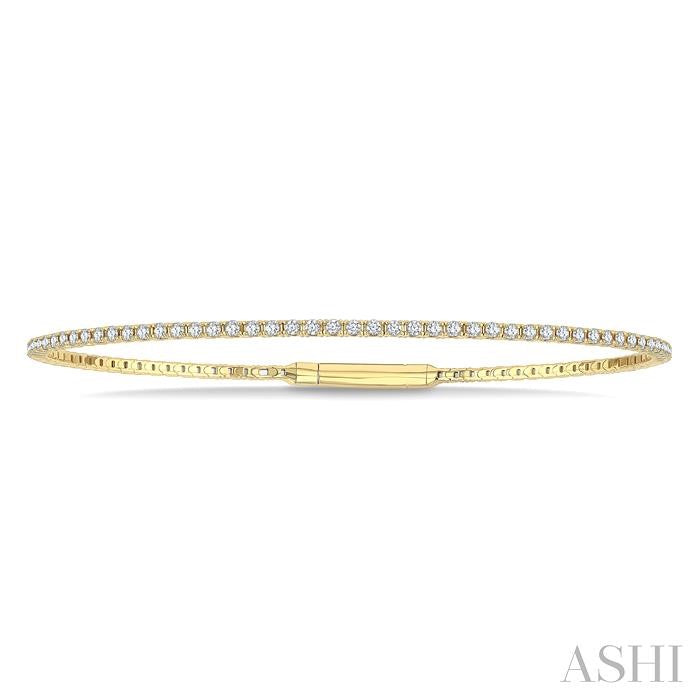 Diamond Fullway Straight Flex Bangle
