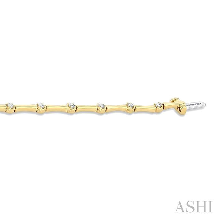 Diamond Fashion Bamboo Bracelet