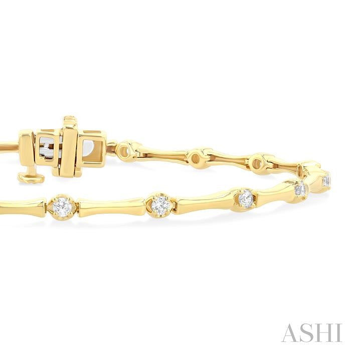 Diamond Fashion Bamboo Bracelet