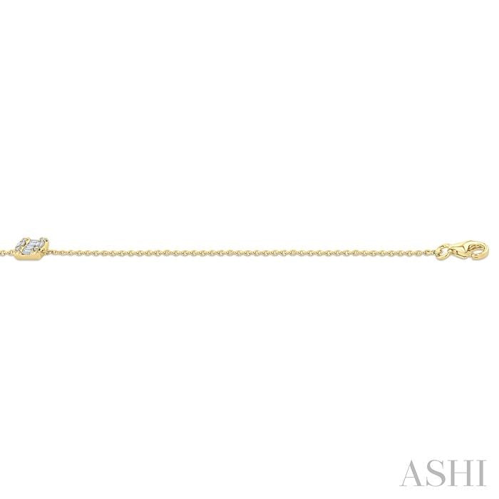 Fusion Petite Diamond Fashion Chain Bracelet