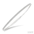 Halfway Diamond Flex Bangle
