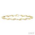 Wave Diamond Fashion Bracelet