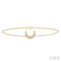 Moon Petite Diamond Fashion Chain Bracelet