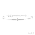 Bar Diamond Fashion Chain Bracelet