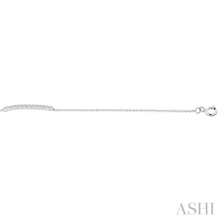 Bar Diamond Fashion Chain Bracelet