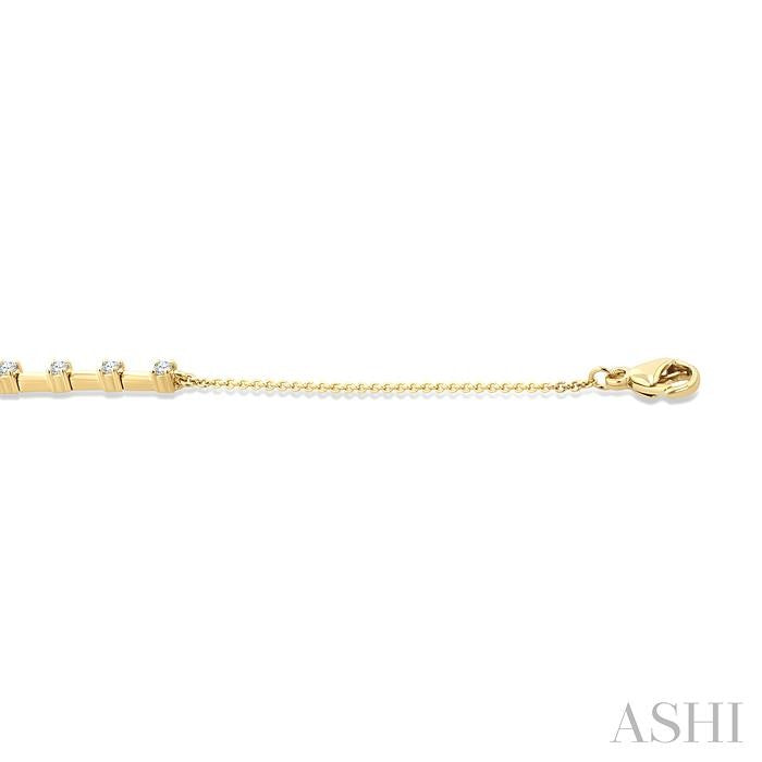 Floating Diamond Fashion Chain Bracelet