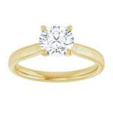 14K Yellow Gold 1 CTW Lab-Grown Diamond Engagement Ring