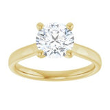 14K Yellow Gold 1 1/2 CTW Lab-Grown Diamond Engagement Ring