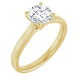 14K Yellow Gold 1 CTW Lab-Grown Diamond Engagement Ring