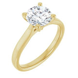 14K Yellow Gold 1 1/2 CTW Lab-Grown Diamond Engagement Ring