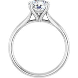 14K White Gold 1 1/2 CTW Lab-Grown Diamond Engagement Ring