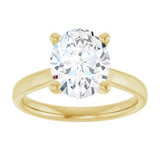 14K Yellow Gold 2 1/2 CTW Lab-Grown Diamond Engagement Ring