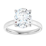 14K White Gold 2 1/2 CTW Lab-Grown Diamond Engagement Ring