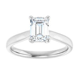 14K White Gold 1 1/8 CTW Lab-Grown Diamond Engagement Ring