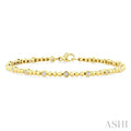 Bead Bijoux Bezel Diamond Fashion Bracelet