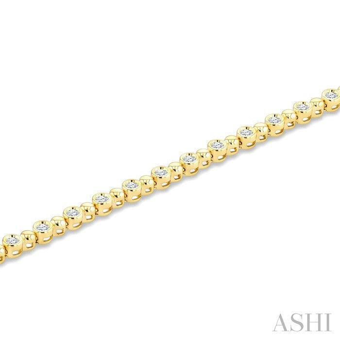 Bead Bijoux Bezel Diamond Fashion Bracelet