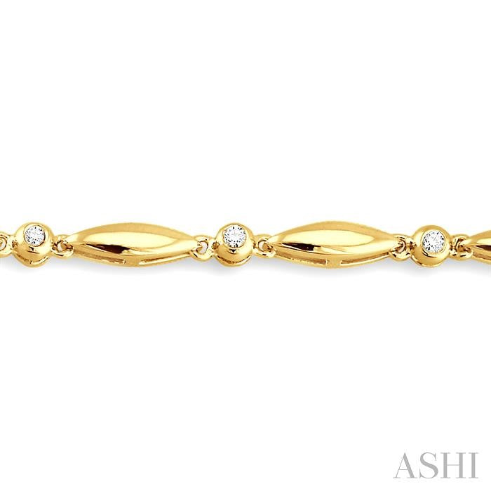 Boat Diamond Bracelet