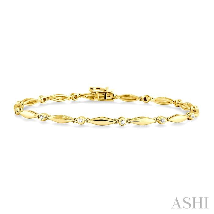 Boat Diamond Bracelet