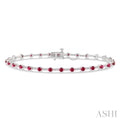 Gemstone & Diamond Bracelet