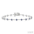 Bead Bijoux Clover Gemstone & Diamond Bracelet