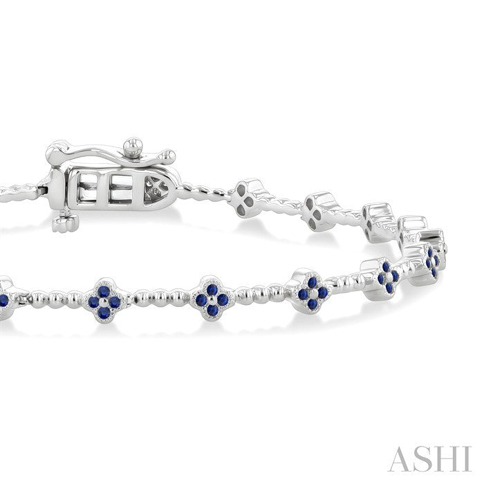 Bead Bijoux Clover Gemstone & Diamond Bracelet