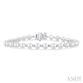 Pearl & Diamond Tennis Bracelet