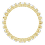 14K Yellow 3/4 CTW Natural Diamond Eternity Band Size 5