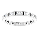 Platinum 1/3 CTW Diamond Eternity Band
