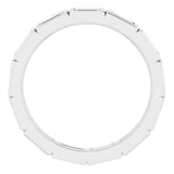 14K White 1/2 CTW Diamond Eternity Band