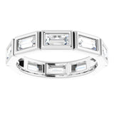 Platinum 1 3/8 CTW Diamond Eternity Band