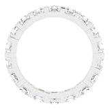 Platinum 1 3/4 CTW Natural Diamond Eternity Band Size 6