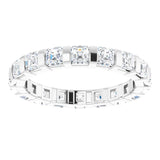 Platinum 1 3/4 CTW Natural Diamond Eternity Band Size 6