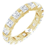 14K Yellow 2 1/2 CTW Natural Diamond Eternity Band Size 6