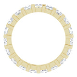 14K Yellow 1 3/4 CTW Natural Diamond Eternity Band Size 6