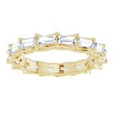 14K Yellow 1 5/8 CTW Natural Diamond Eternity Band Size 7